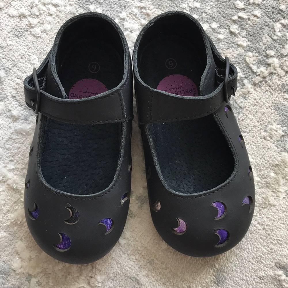 Spellbound Moon Mary Jane Flats Baby Size 6